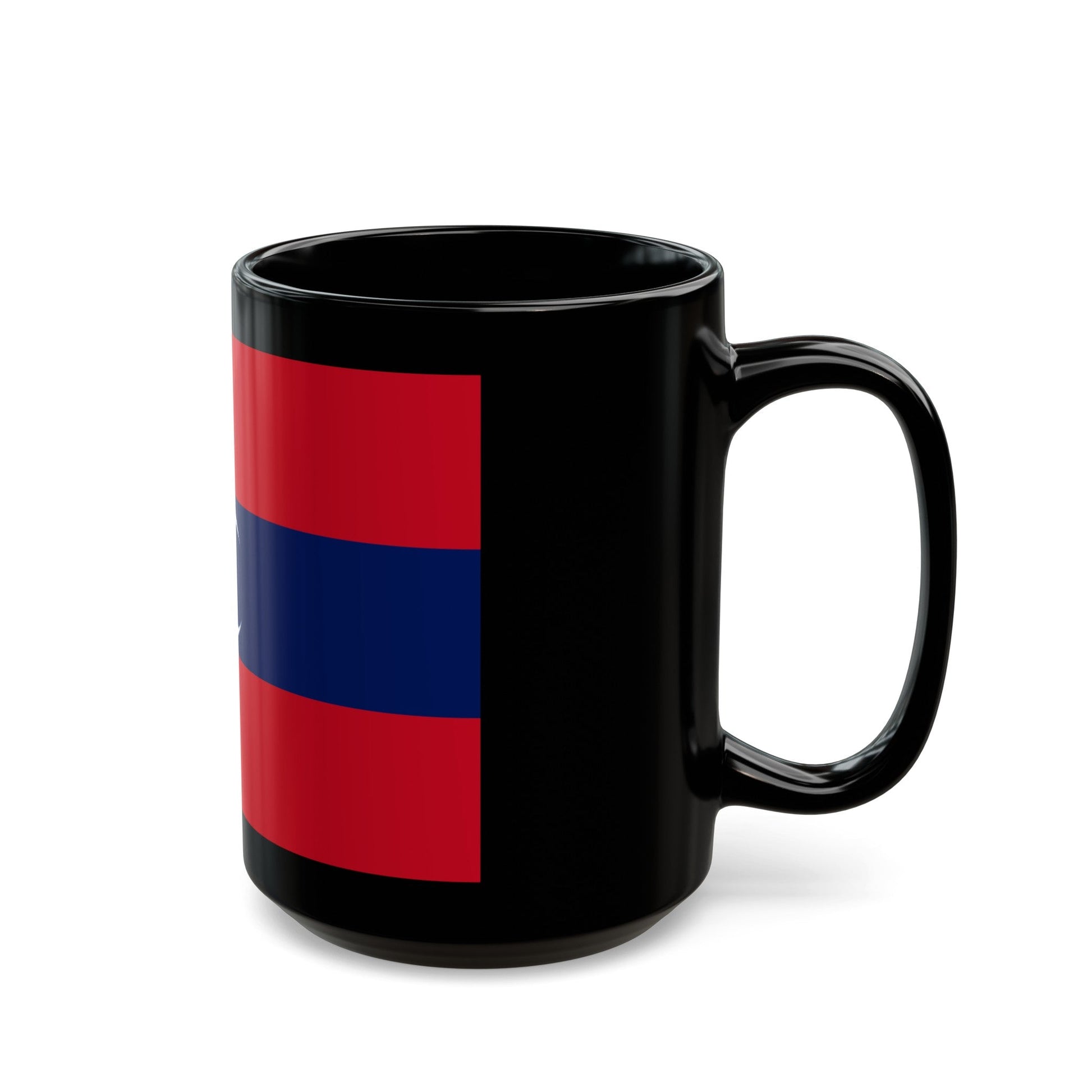 Flag of Albanian Muslims of the first quarter of the 19th century - Black Coffee Mug-The Sticker Space