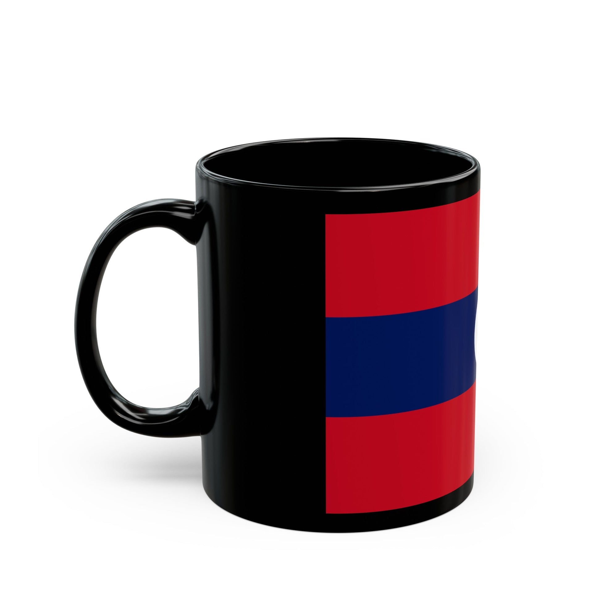 Flag of Albanian Muslims of the first quarter of the 19th century - Black Coffee Mug-The Sticker Space