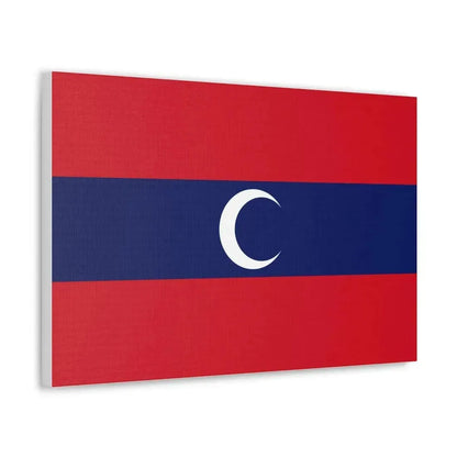 Flag of Albanian Muslims of the first quarter of the 19th century - Canvas Wall Art - The Sticker Space