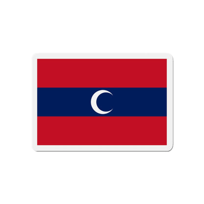 Flag of Albanian Muslims of the first quarter of the 19th century - Die-Cut Magnet-3" x 3"-The Sticker Space