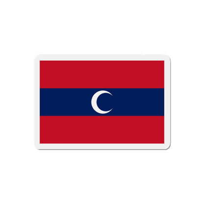 Flag of Albanian Muslims of the first quarter of the 19th century - Die-Cut Magnet-5" x 5"-The Sticker Space