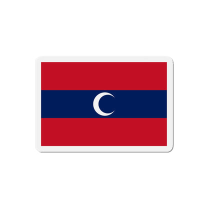 Flag of Albanian Muslims of the first quarter of the 19th century - Die-Cut Magnet-6 × 6"-The Sticker Space