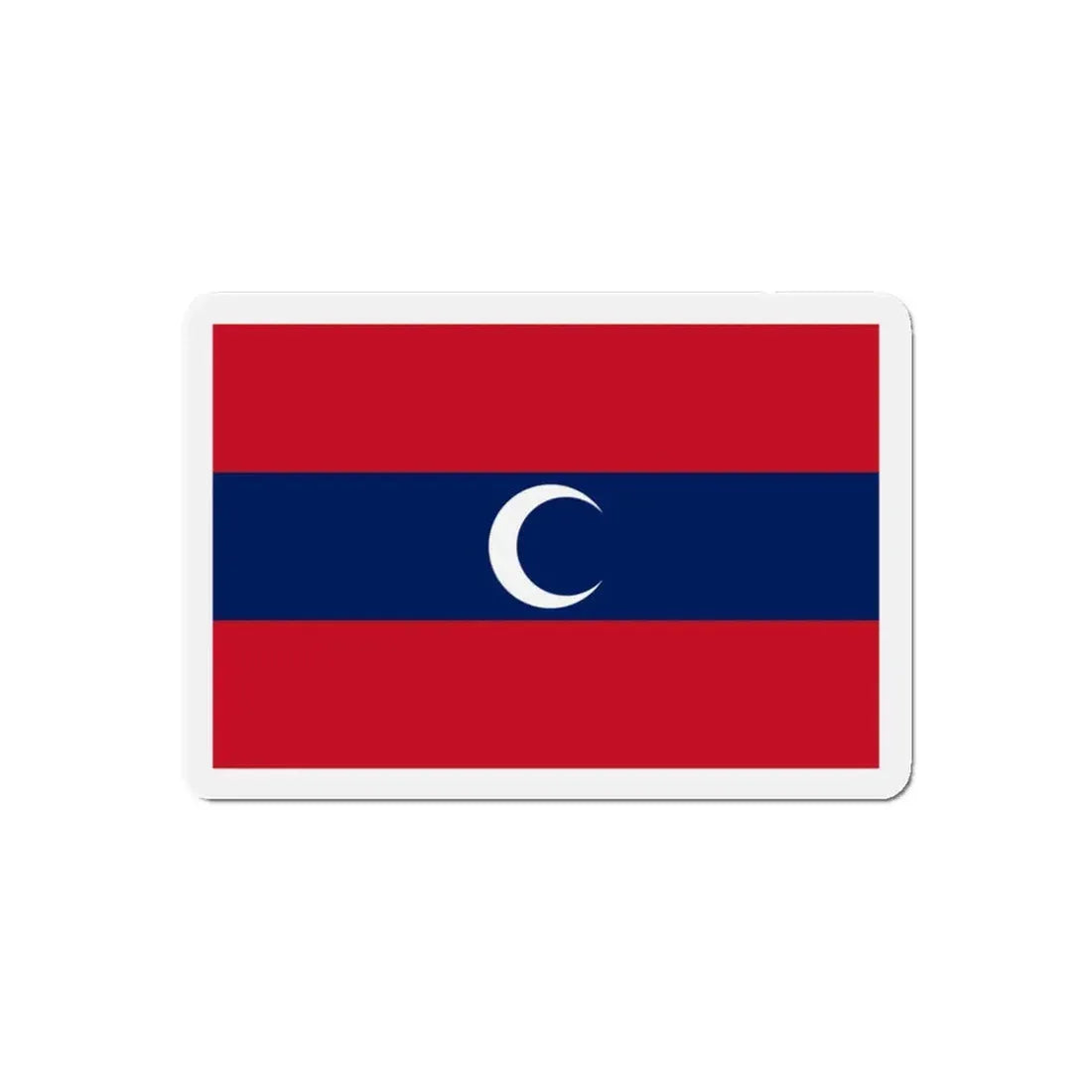Flag of Albanian Muslims of the first quarter of the 19th century - Refrigerator Magnet 5 Inch - The Sticker Space