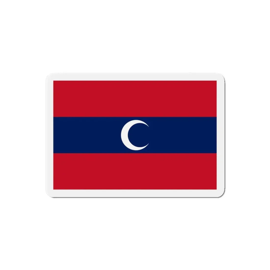 Flag of Albanian Muslims of the first quarter of the 19th century - Refrigerator Magnet 6 Inch - The Sticker Space