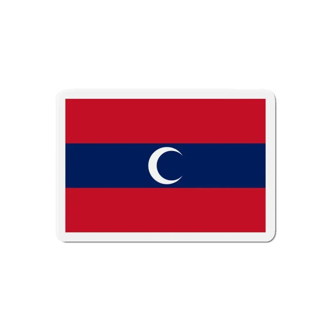Flag of Albanian Muslims of the first quarter of the 19th century - Refrigerator Magnet - The Sticker Space