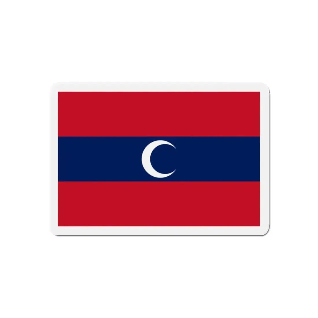 Flag of Albanian Muslims of the first quarter of the 19th century - Refrigerator Magnet - The Sticker Space