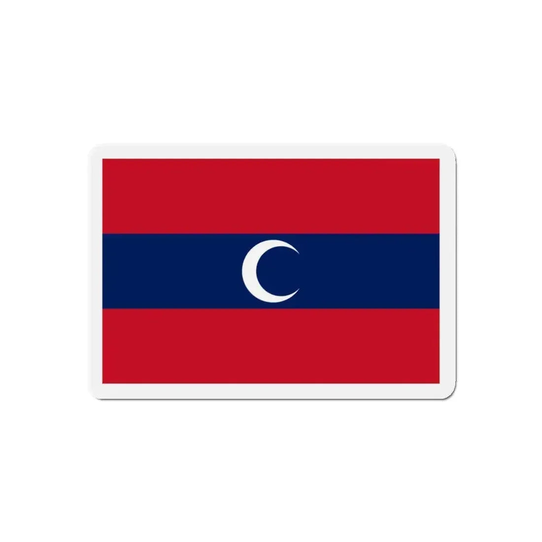 Flag of Albanian Muslims of the first quarter of the 19th century - Refrigerator Magnet - The Sticker Space