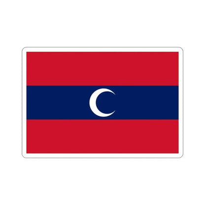 Flag of Albanian Muslims of the first quarter of the 19th century STICKER Vinyl Die-Cut Decal 3 Inch - The Sticker Space