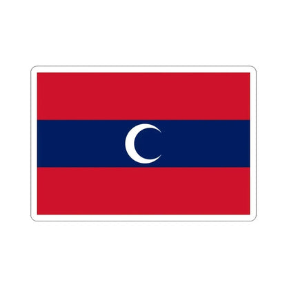 Flag of Albanian Muslims of the first quarter of the 19th century STICKER Vinyl Die-Cut Decal 3 Inch - The Sticker Space