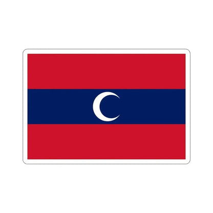 Flag of Albanian Muslims of the first quarter of the 19th century STICKER Vinyl Die-Cut Decal 4 Inch - The Sticker Space