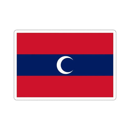 Flag of Albanian Muslims of the first quarter of the 19th century STICKER Vinyl Die-Cut Decal 4 Inch - The Sticker Space