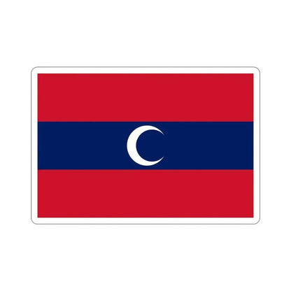 Flag of Albanian Muslims of the first quarter of the 19th century STICKER Vinyl Die-Cut Decal 5 Inch - The Sticker Space