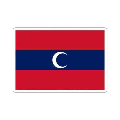 Flag of Albanian Muslims of the first quarter of the 19th century STICKER Vinyl Die-Cut Decal 5 Inch - The Sticker Space