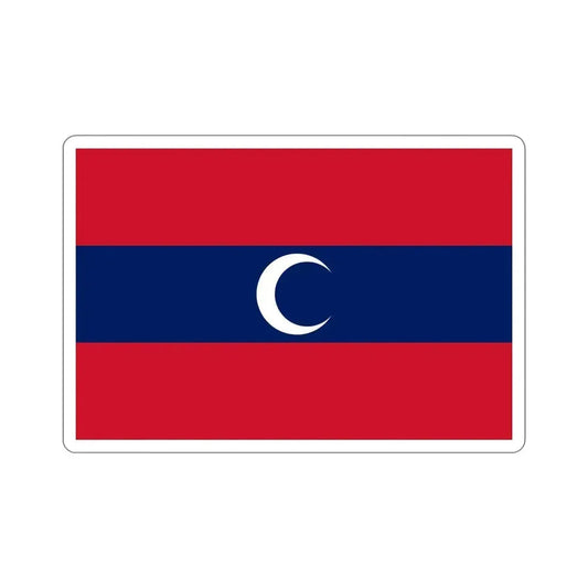 Flag of Albanian Muslims of the first quarter of the 19th century STICKER Vinyl Die-Cut Decal 6 Inch - The Sticker Space