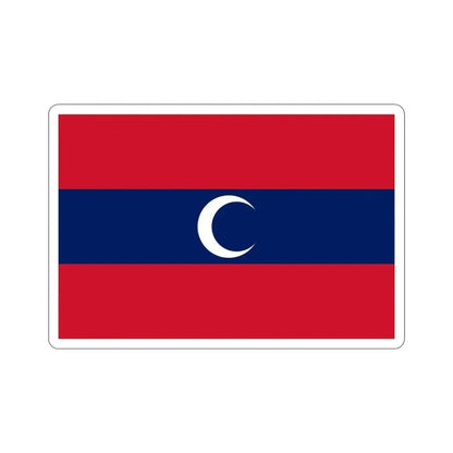 Flag of Albanian Muslims of the first quarter of the 19th century STICKER Vinyl Die-Cut Decal - The Sticker Space