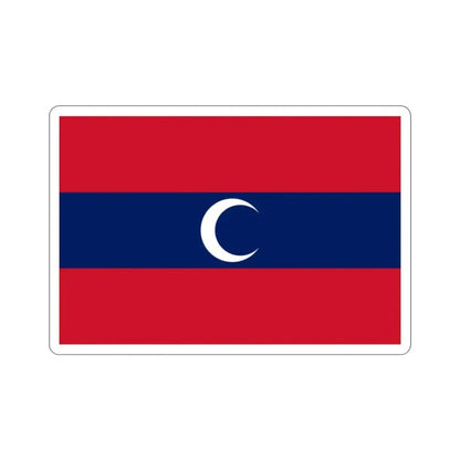 Flag of Albanian Muslims of the first quarter of the 19th century STICKER Vinyl Die-Cut Decal - The Sticker Space