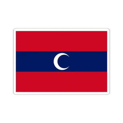 Flag of Albanian Muslims of the first quarter of the 19th century - STICKER Vinyl Kiss-Cut Decal 2 Inch White - The Sticker Space