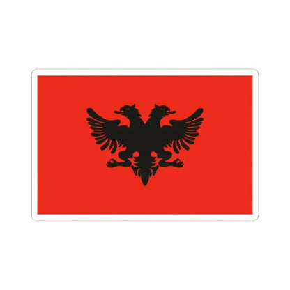 Flag of Albanian Provisional Government 1912-1914 (Albania) STICKER Vinyl Kiss-Cut Decal 2 Inch White - The Sticker Space