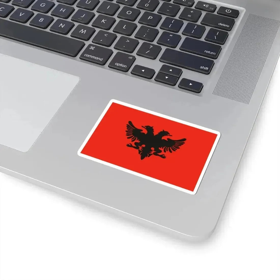 Flag of Albanian Provisional Government 1912-1914 (Albania) STICKER Vinyl Kiss-Cut Decal - The Sticker Space