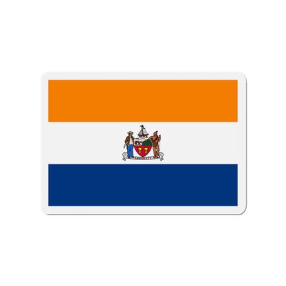 Flag of Albany New York - Die-Cut Magnet-3" x 3"-The Sticker Space