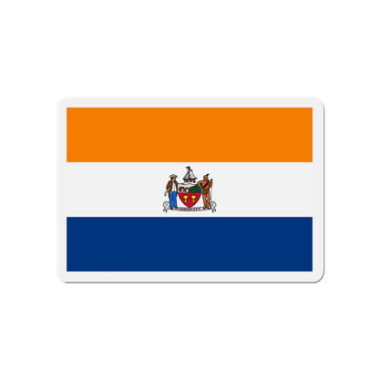 Flag of Albany New York - Die-Cut Magnet-4" x 4"-The Sticker Space