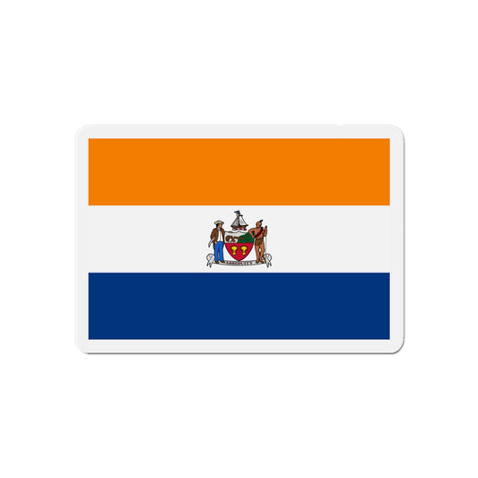 Flag of Albany New York - Die-Cut Magnet-6 × 6"-The Sticker Space