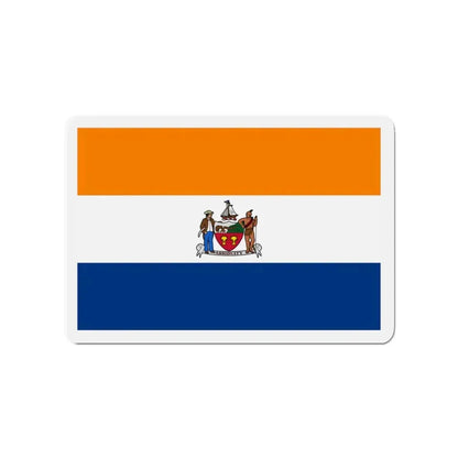 Flag of Albany New York - Refrigerator Magnet 3 Inch - The Sticker Space