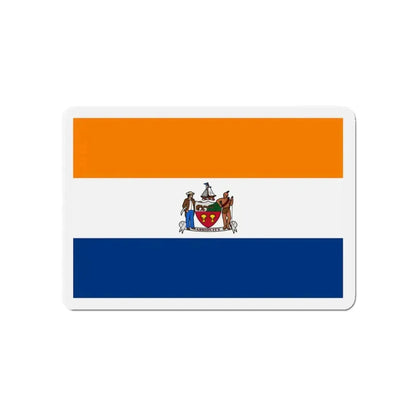 Flag of Albany New York - Refrigerator Magnet 4 Inch - The Sticker Space
