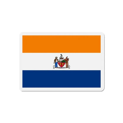 Flag of Albany New York - Refrigerator Magnet 5 Inch - The Sticker Space