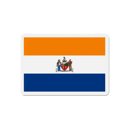 Flag of Albany New York - Refrigerator Magnet 6 Inch - The Sticker Space