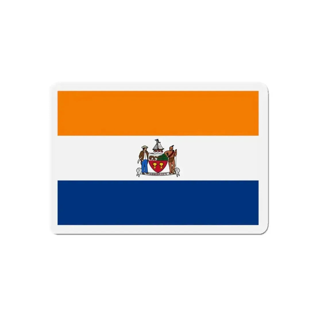 Flag of Albany New York - Refrigerator Magnet - The Sticker Space