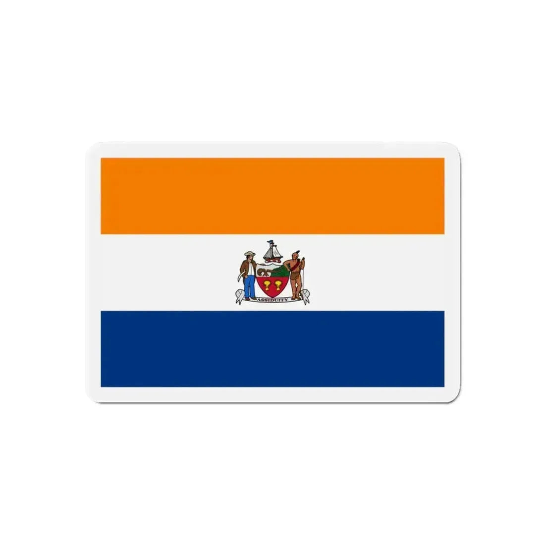 Flag of Albany New York - Refrigerator Magnet - The Sticker Space