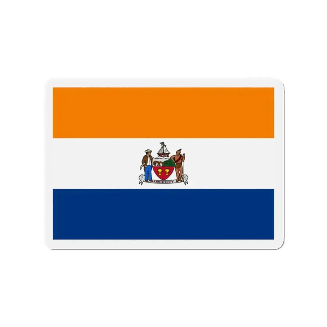 Flag of Albany New York - Refrigerator Magnet - The Sticker Space