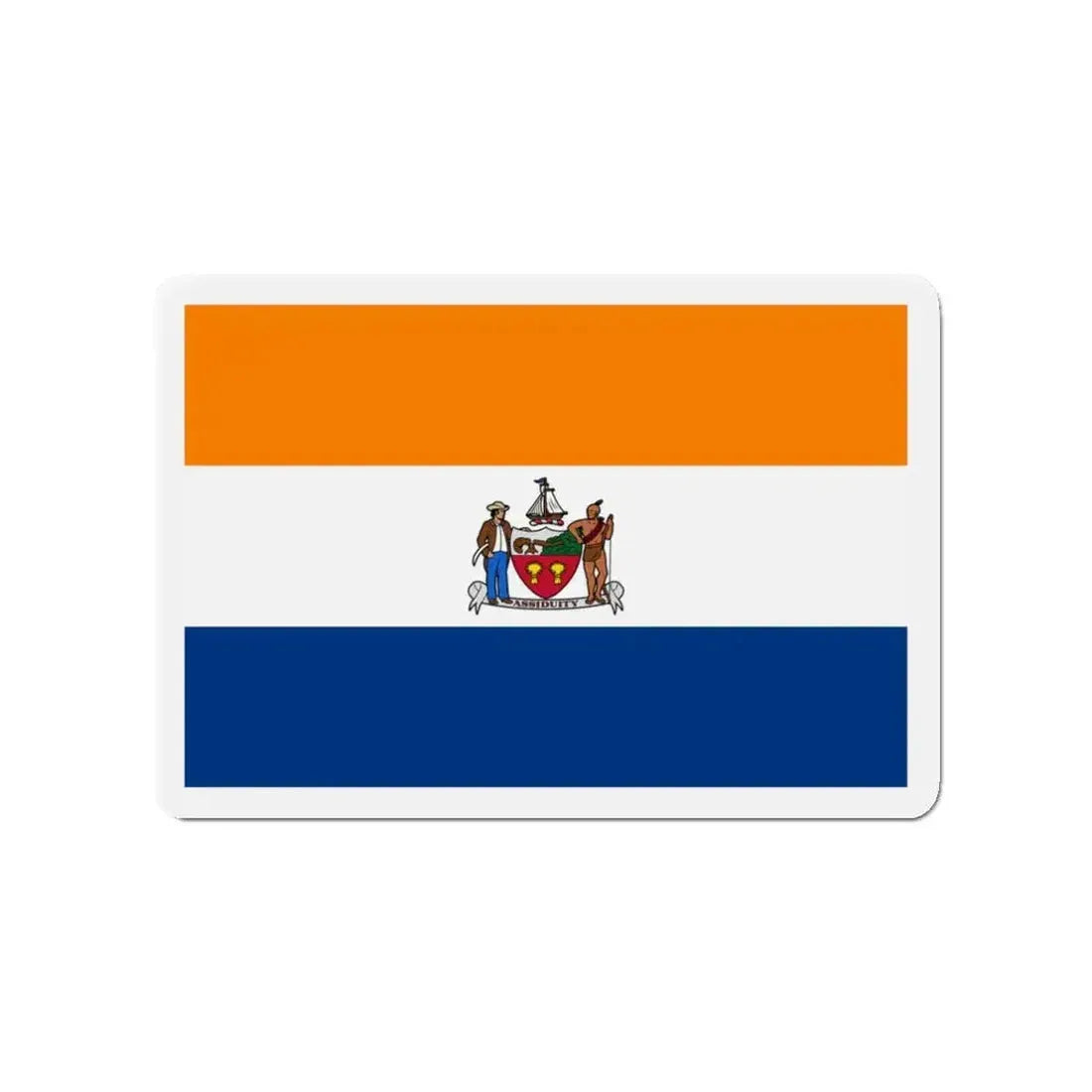Flag of Albany New York - Refrigerator Magnet - The Sticker Space