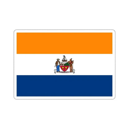 Flag of Albany New York USA STICKER Vinyl Die-Cut Decal 4 Inch - The Sticker Space