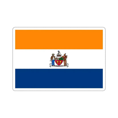 Flag of Albany New York USA STICKER Vinyl Die-Cut Decal 5 Inch - The Sticker Space