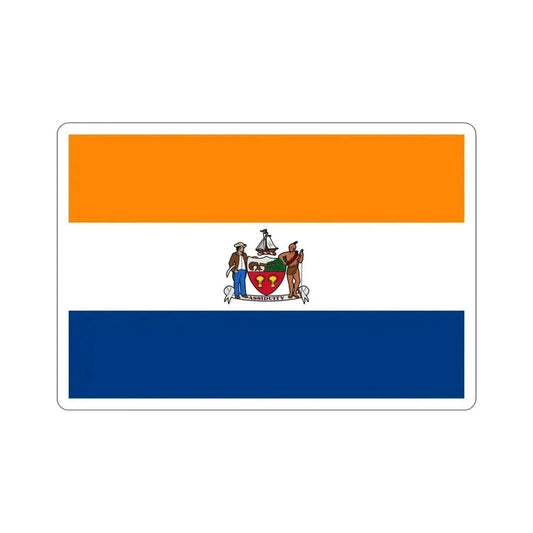 Flag of Albany New York USA STICKER Vinyl Die-Cut Decal 6 Inch - The Sticker Space