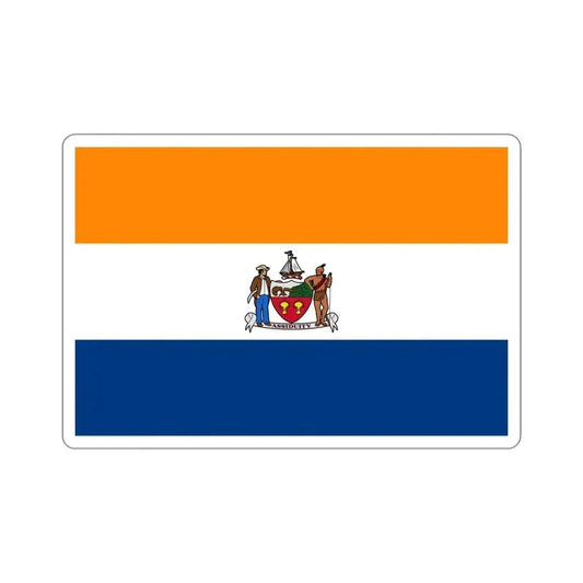 Flag of Albany New York USA STICKER Vinyl Die-Cut Decal 6 Inch - The Sticker Space