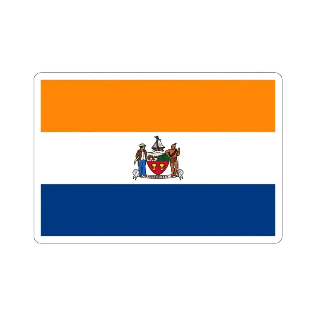 Flag of Albany New York USA STICKER Vinyl Die-Cut Decal - The Sticker Space