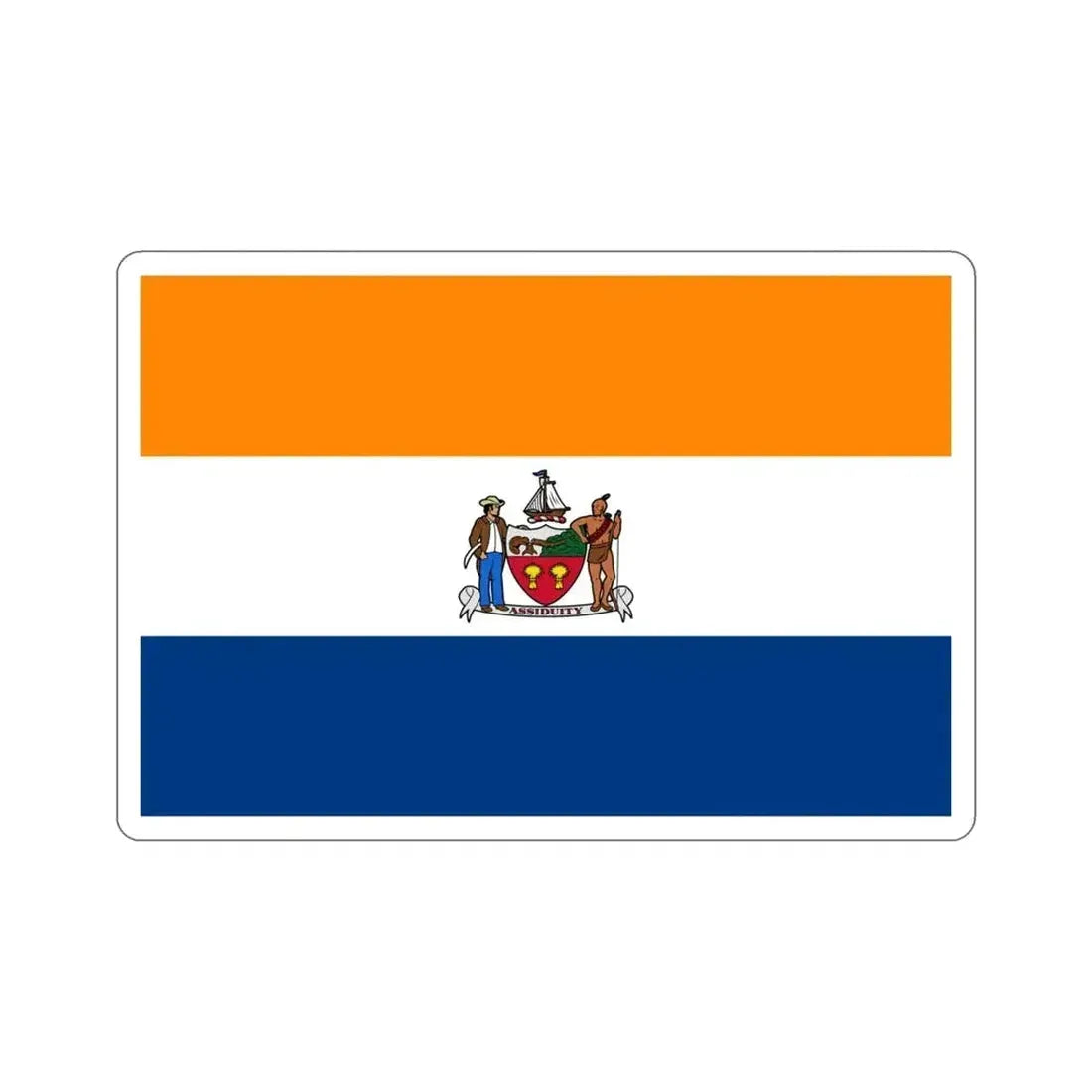 Flag of Albany New York USA STICKER Vinyl Die-Cut Decal - The Sticker Space