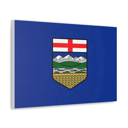 Flag of Alberta Canada - Canvas Wall Art - The Sticker Space