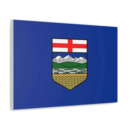 Flag of Alberta Canada - Canvas Wall Art - The Sticker Space