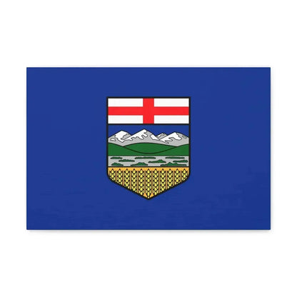 Flag of Alberta Canada - Canvas Wall Art - The Sticker Space