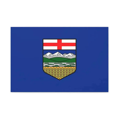 Flag of Alberta Canada - Canvas Wall Art - The Sticker Space