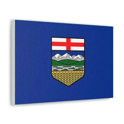 Flag of Alberta Canada - Canvas Wall Art - The Sticker Space