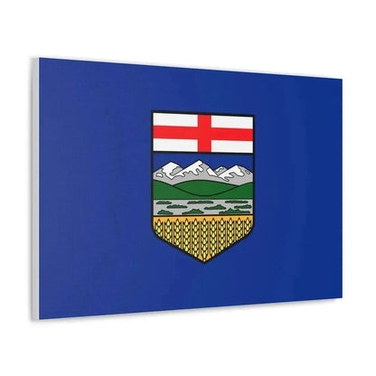 Flag of Alberta Canada - Canvas Wall Art - The Sticker Space