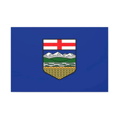 Flag of Alberta Canada - Canvas Wall Art - The Sticker Space