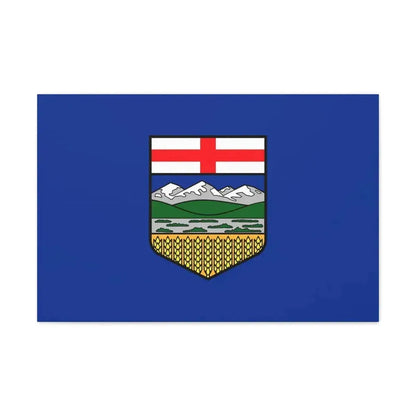 Flag of Alberta Canada - Canvas Wall Art - The Sticker Space