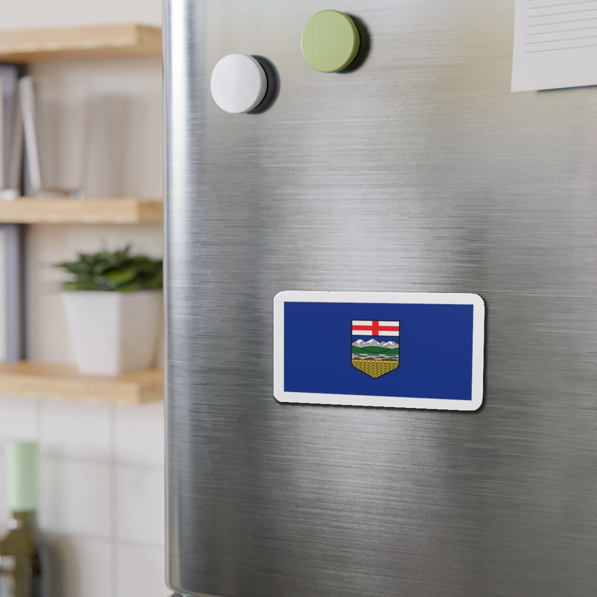 Flag of Alberta Canada - Die-Cut Magnet-The Sticker Space