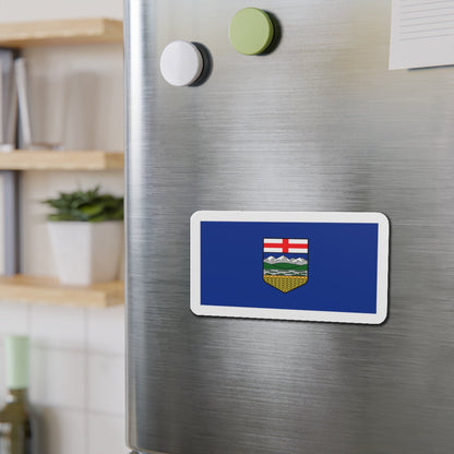 Flag of Alberta Canada - Die-Cut Magnet-The Sticker Space